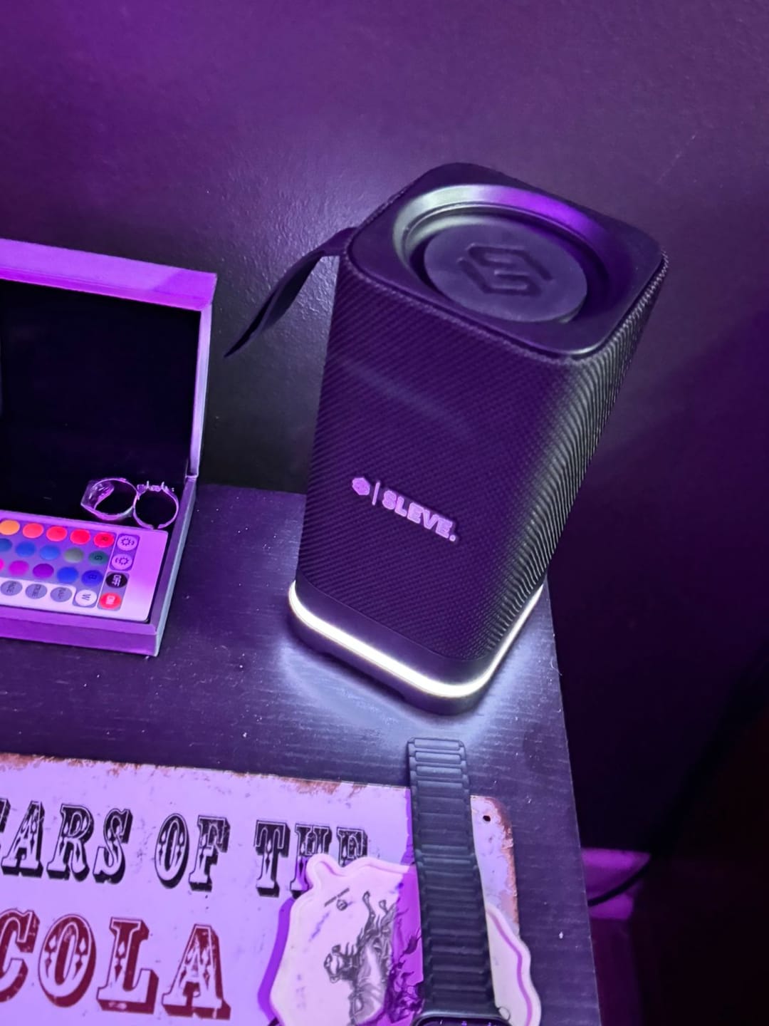 Customer photo review of Parlante Bluetooth Sleve BasslineX Mini