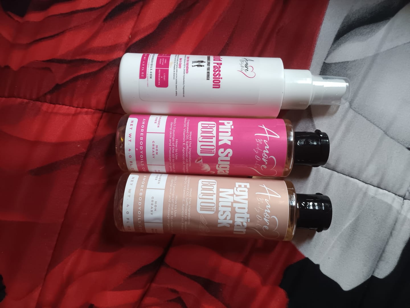 Customer photo review of Liquid Passion - Body Spray