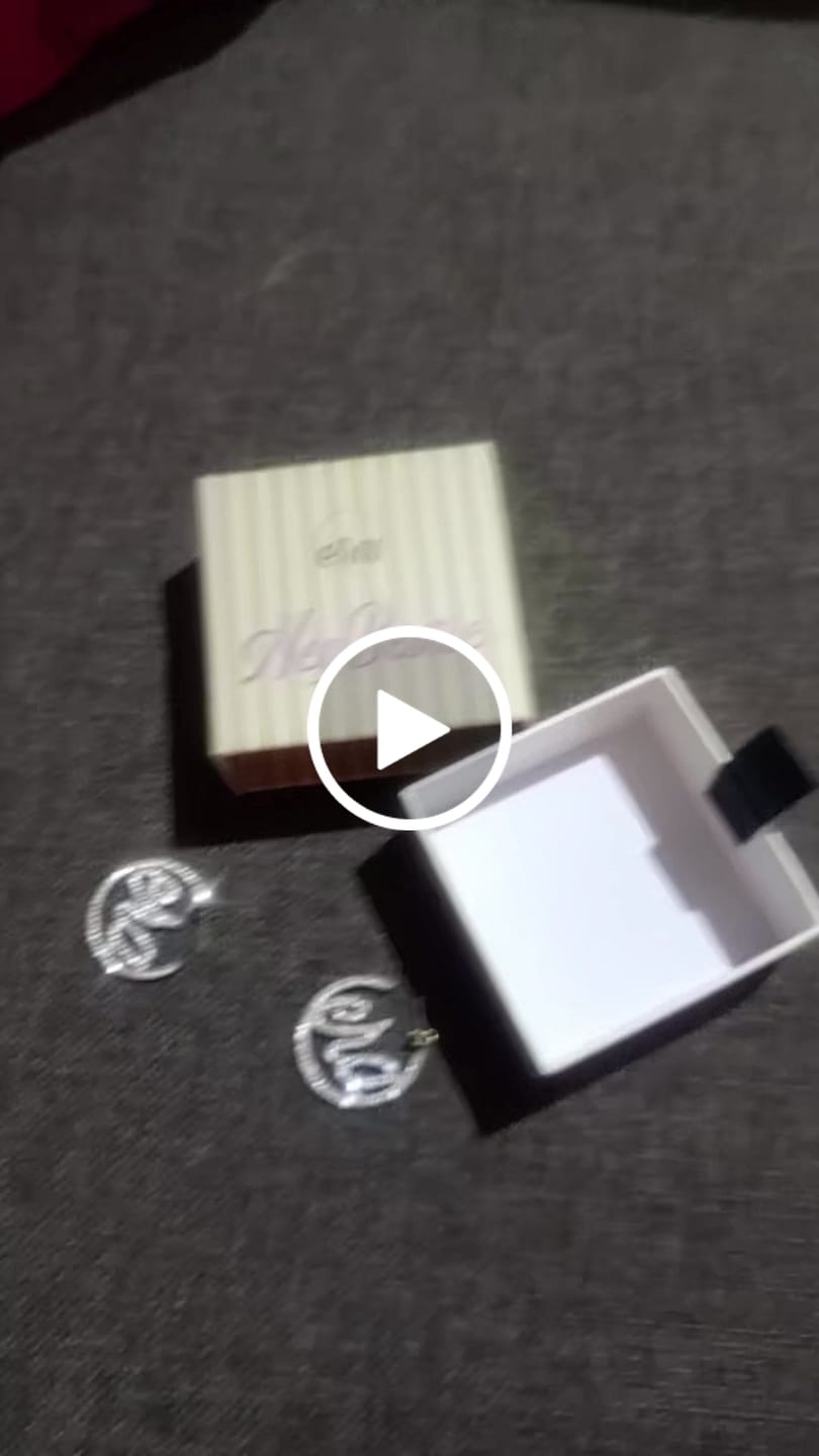 Customer video review of Gold Luxe Mini Logo Hoops
