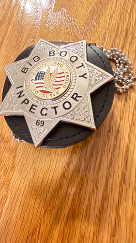 Customer photo review of Customizable Badge BA24