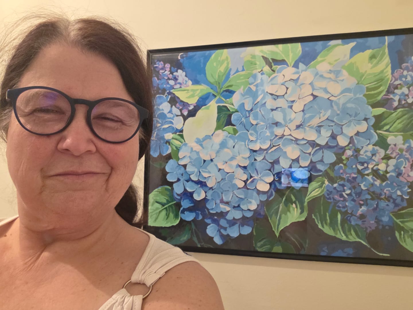 Customer photo review of Blue Hydrangea
