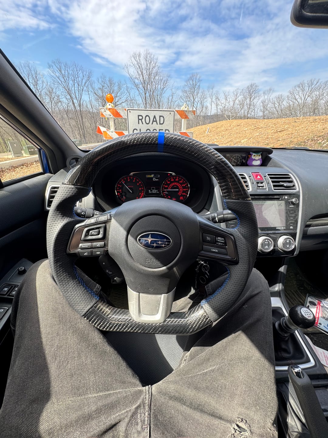 Customer photo review of 2015-21 Carbon D-Shape Steering Wheel