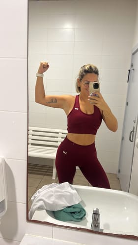 Customer photo review of Set Seamless 2 piezas lila