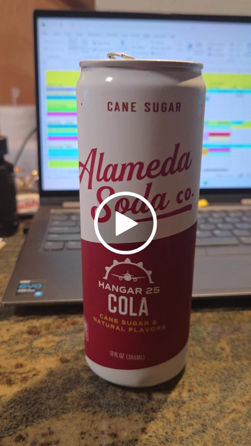 Customer video review of Hangar 25 Cola Cans