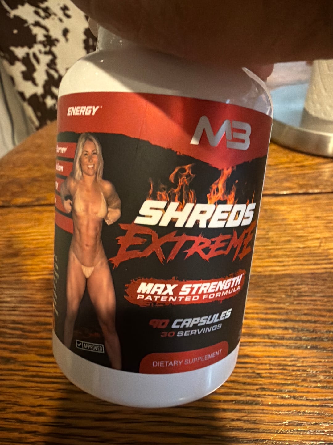 Customer photo review of Shreds Extreme (Daytime Fat Burner)