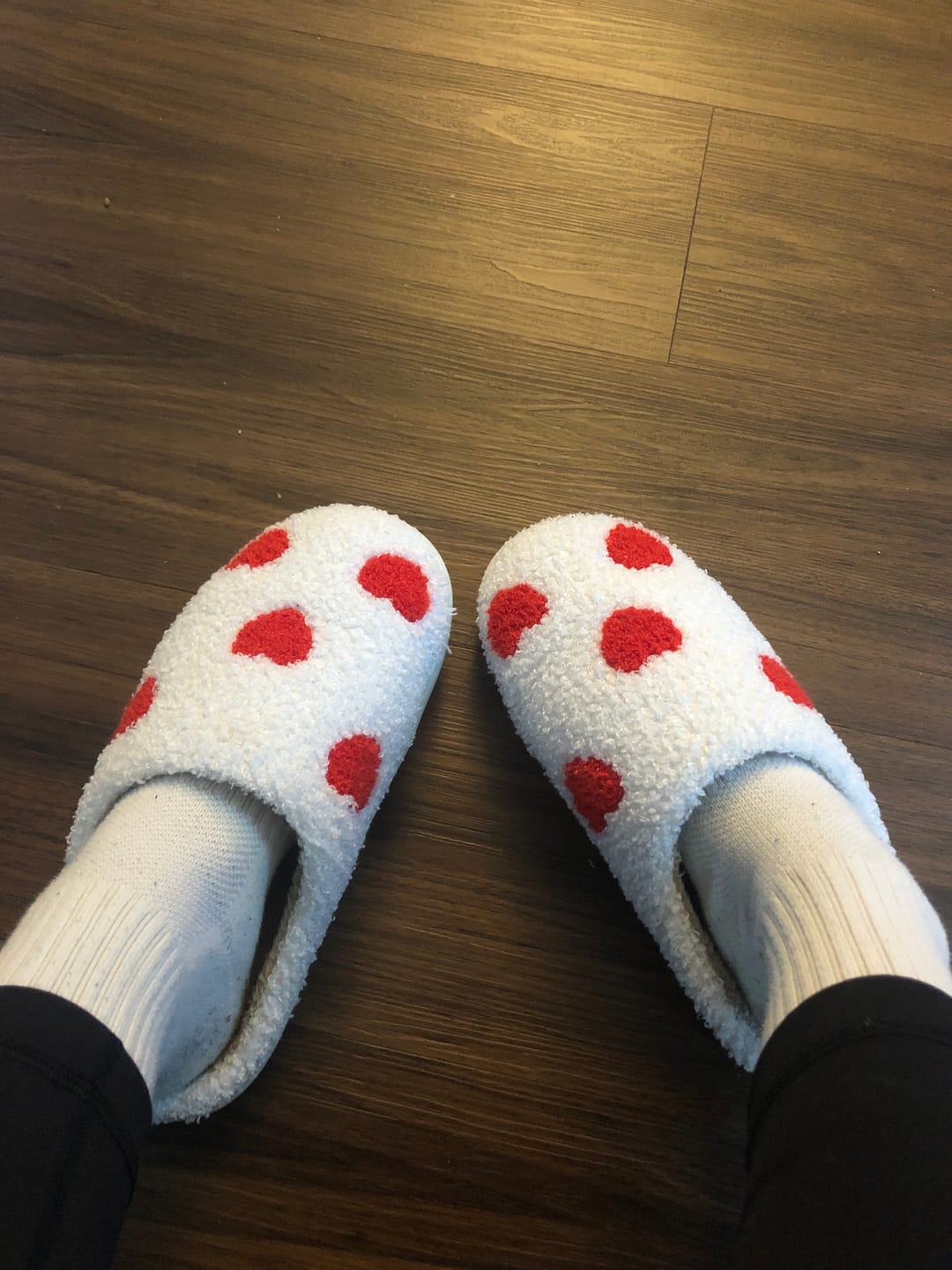 Customer photo review of Lover's Plush Slippers