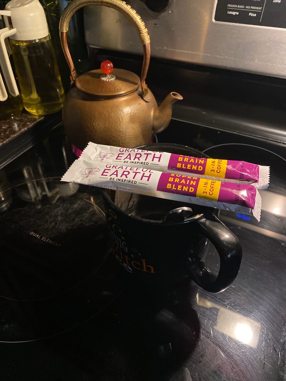 Customer photo review of BUNDLE | Two Super Brain Coffees | 3-in-1 | Medium Roast | 6 Nootropics