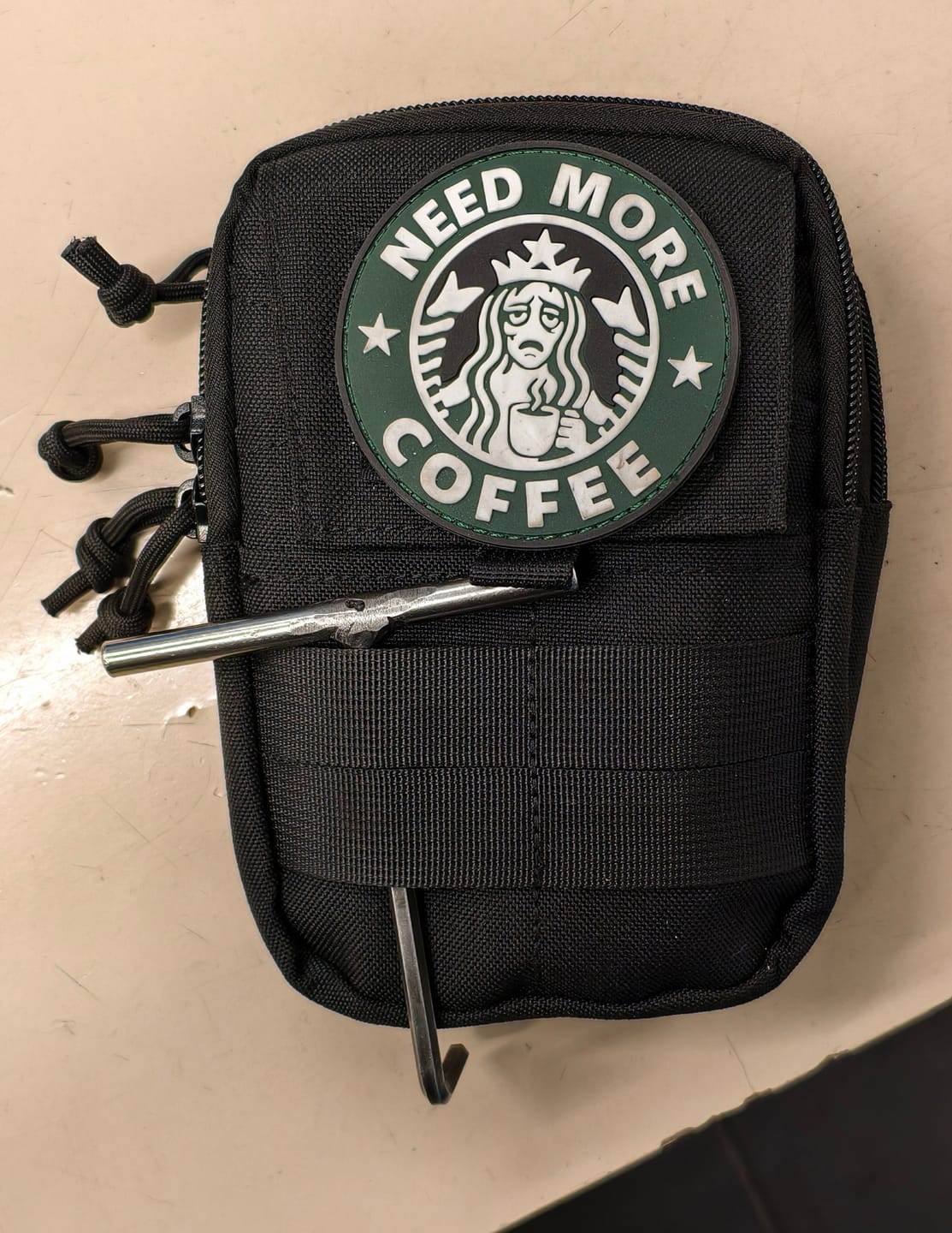 Customer photo review of Parche Pvc Need More Coffee