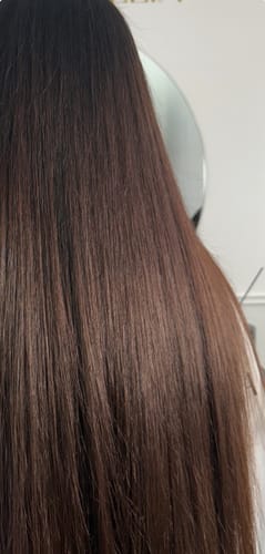 Customer photo review of Lissage Tanin Raisin Brillance 1L