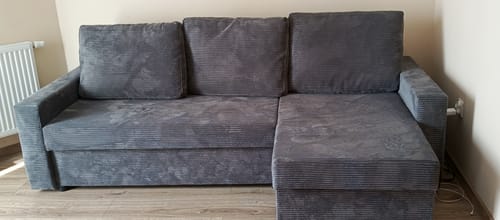 Customer photo review of Narożnik NEO BP sztruks