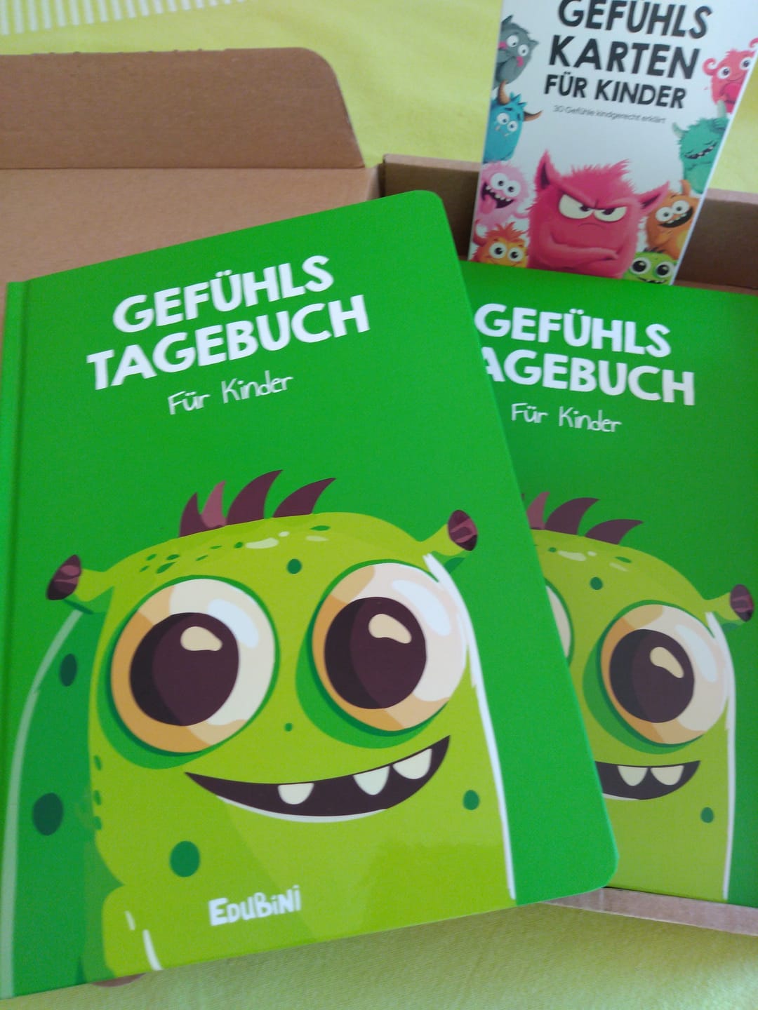 Customer photo review of Edubini Gefühlstagebuch für Kinder