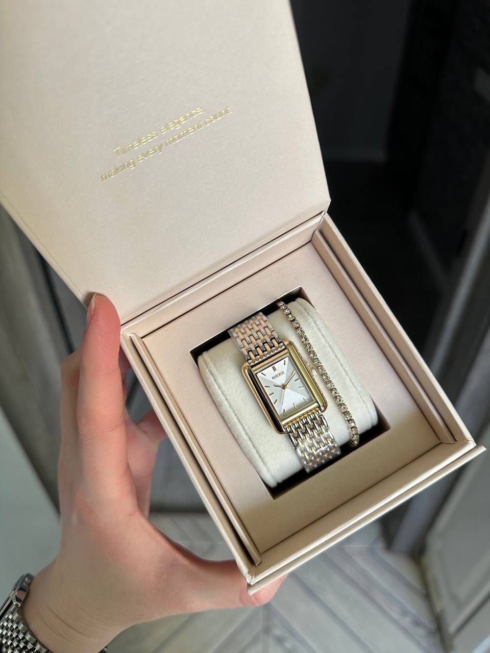 Customer photo review of Olivia Gold Silver