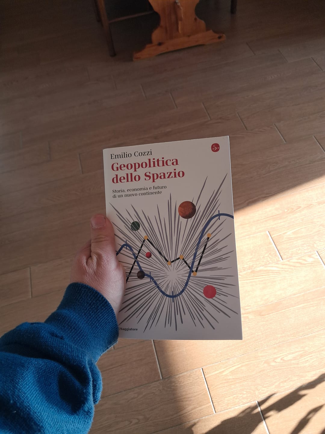 Customer photo review of Geopolitica dello spazio. Storia, economia e futuro di un nuovo continente