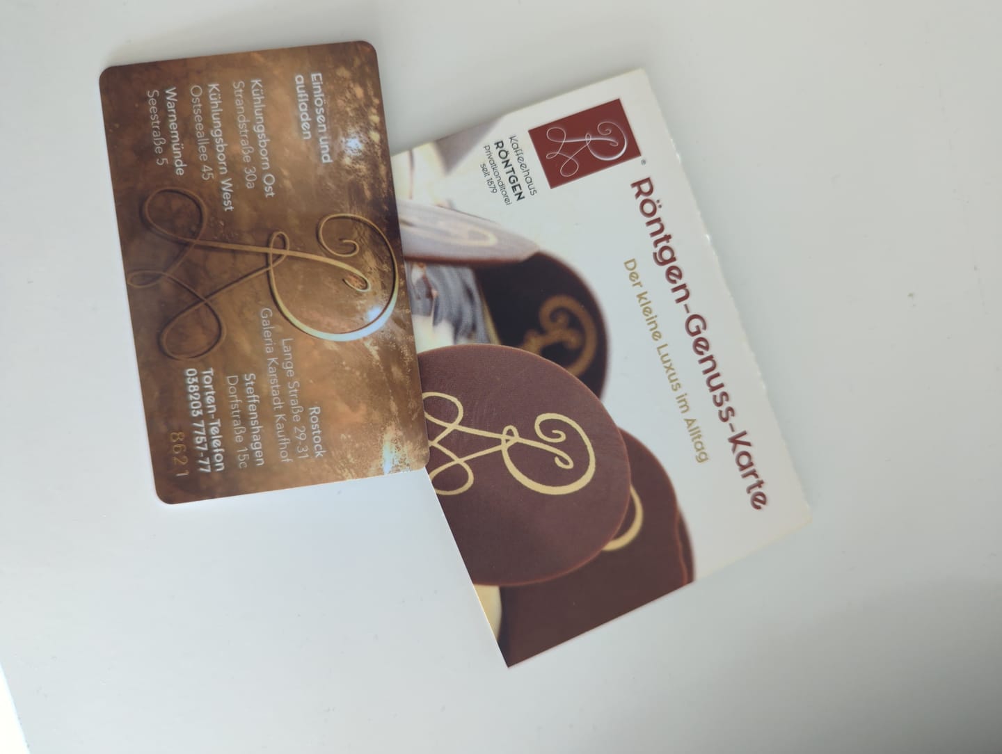 Customer photo review of Geschenkgutschein für Kaffeehäuser
