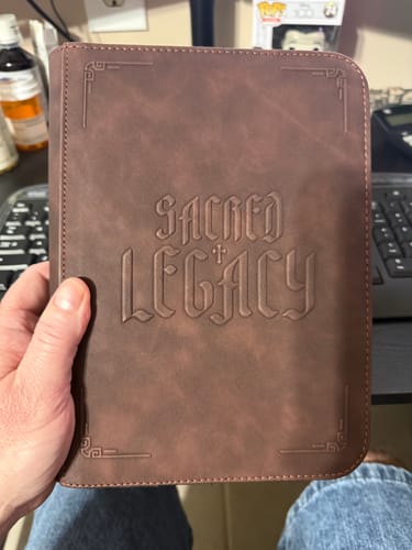 Customer photo review of The Legacy Binder