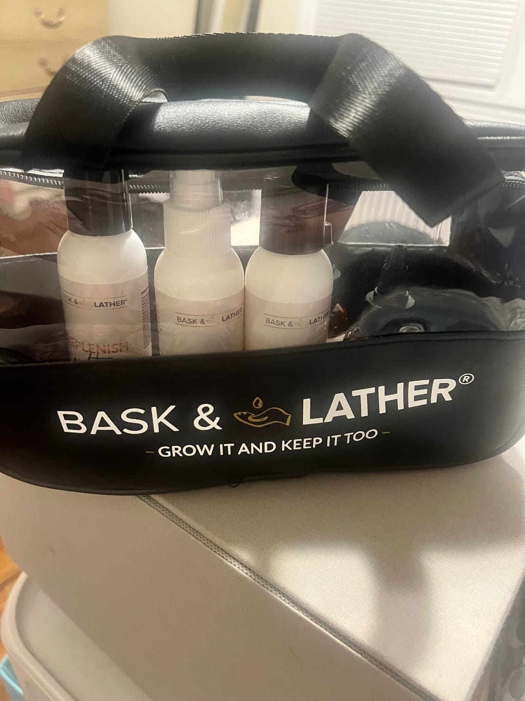 Customer photo review of On-The-Go Travel Essentials Kit