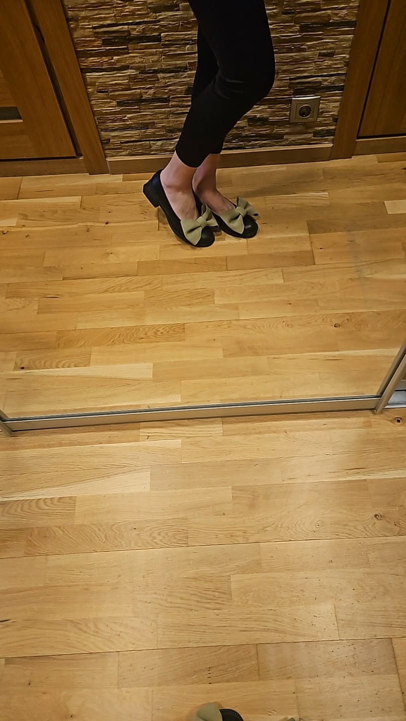 Customer photo review of Balerina Flats
