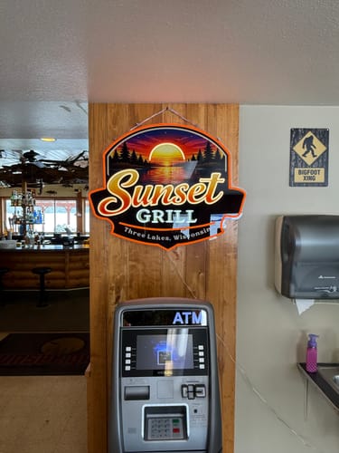 Customer photo review of Sunset Grill | LED NEON SIGN