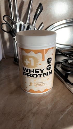 Customer photo review of +1© PREMIUM WHEY PROTEIN (1kg)