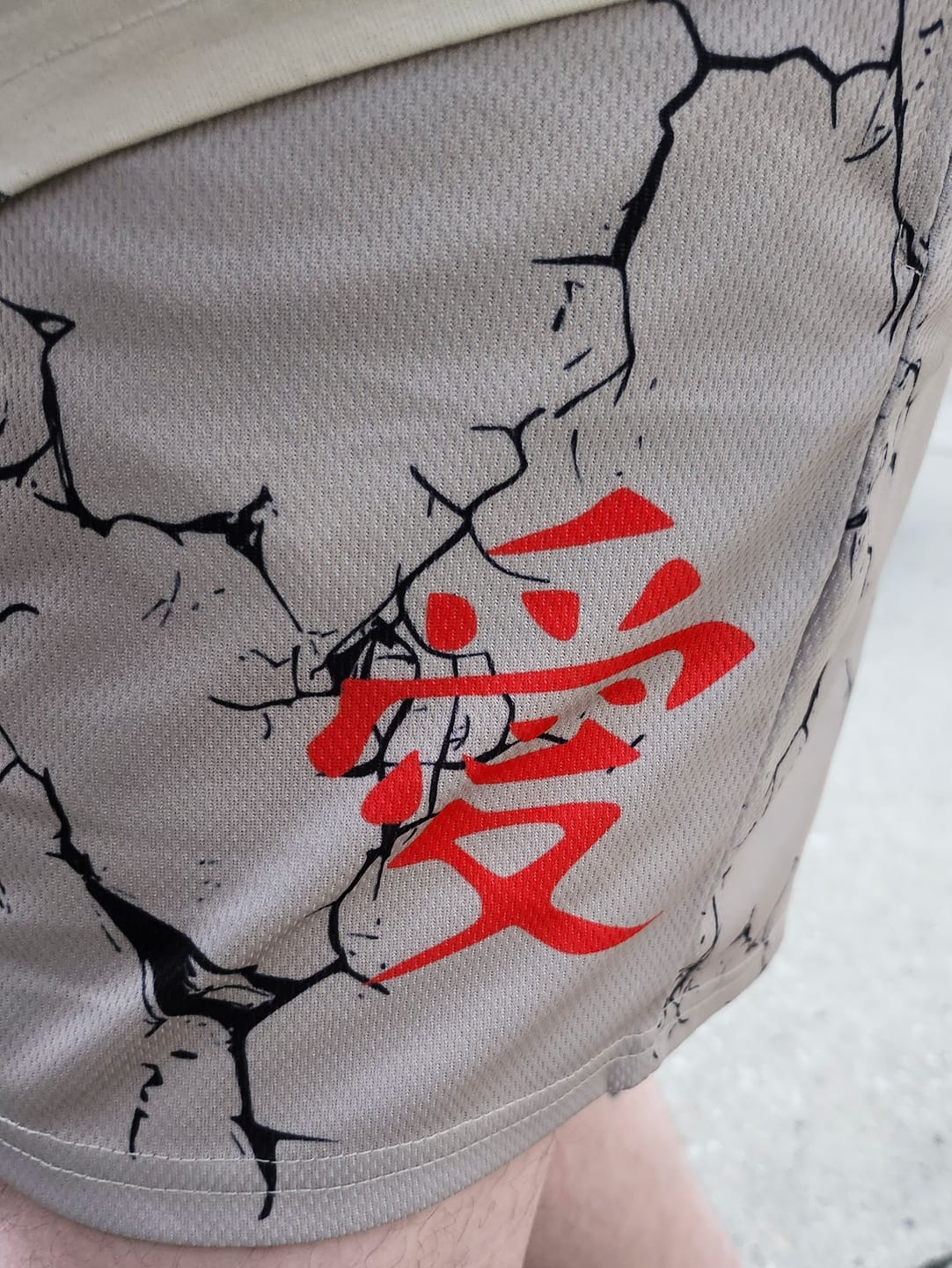 Customer photo review of Sand Demon Mesh Shorts