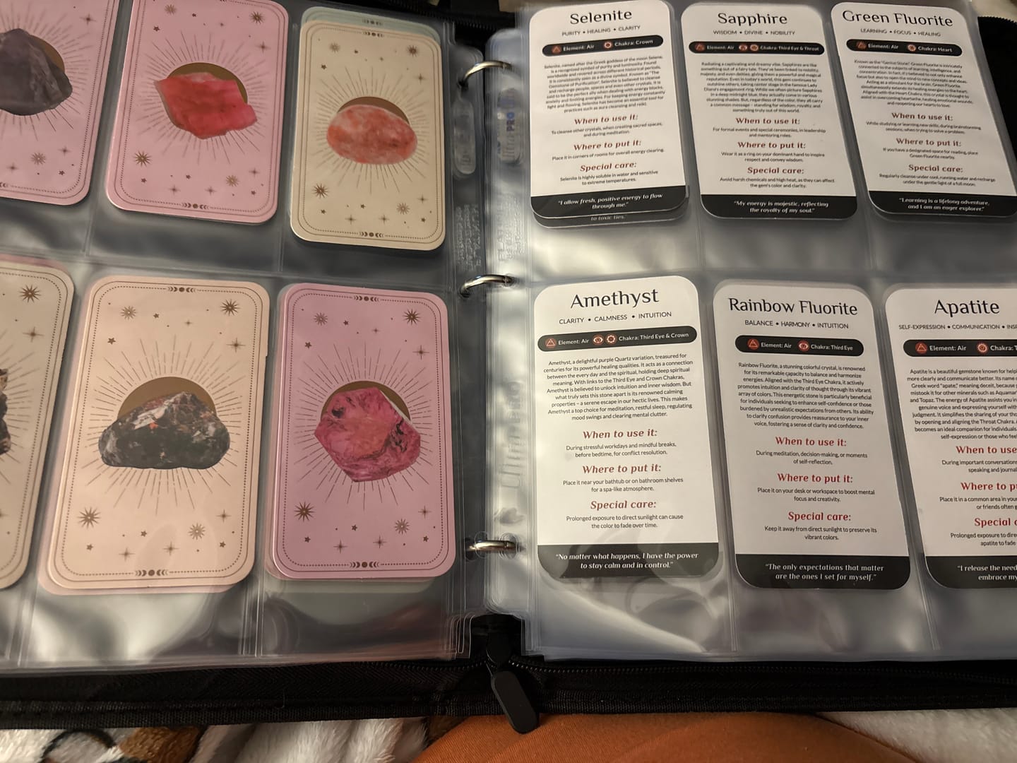 Customer photo review of Buy Volume 2, Get Volume 1 for Half Price: The Wisdom Crystal Deck