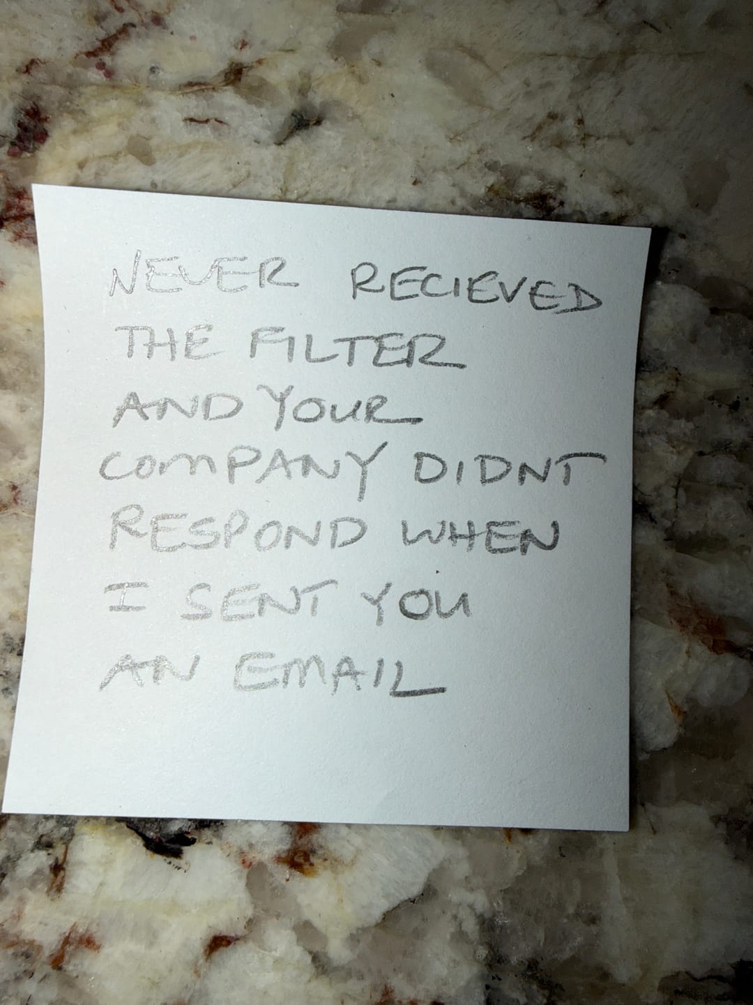 Customer photo review of Sub Zero 7042798 Air Purification Cartridge