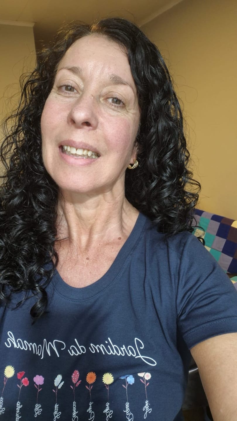 Customer photo review of Camiseta Personalizada Jardim da Vovó - PRETA - Algodão 100%