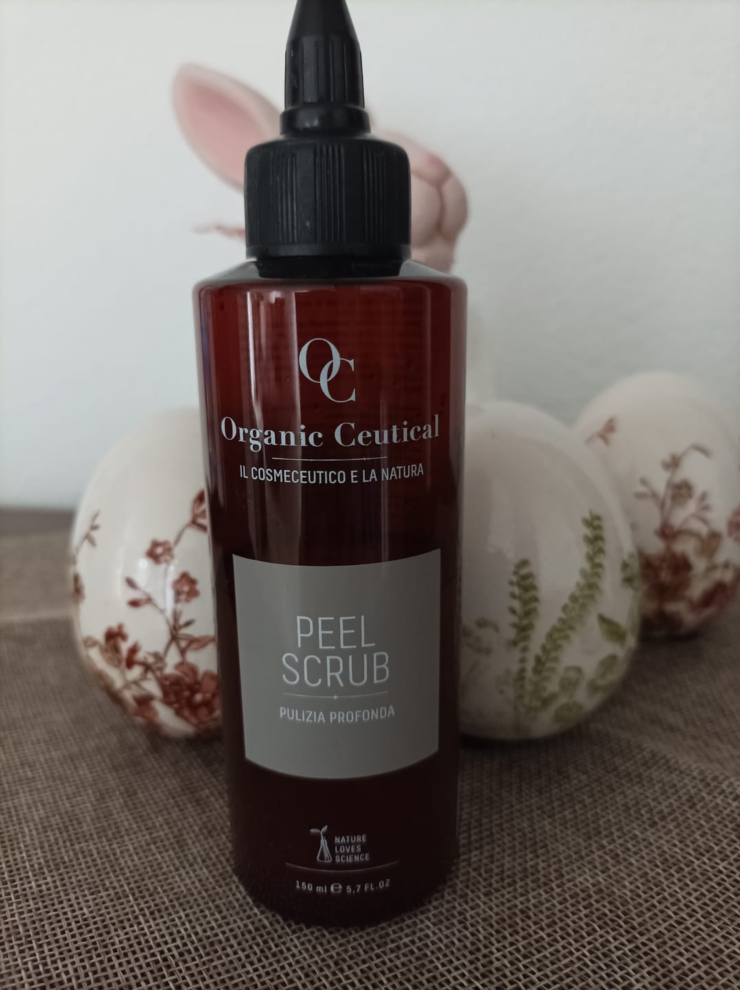 Customer photo review of PEEL SCRUB | Esfoliante Meccanico ed Enzimatico