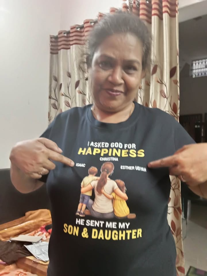 Customer photo review of CUSTOMIZED-LIFE IS BETTER WITH MY GIRLS (FATHER & DAUGHTERS) CLASSIC T-SHIRT