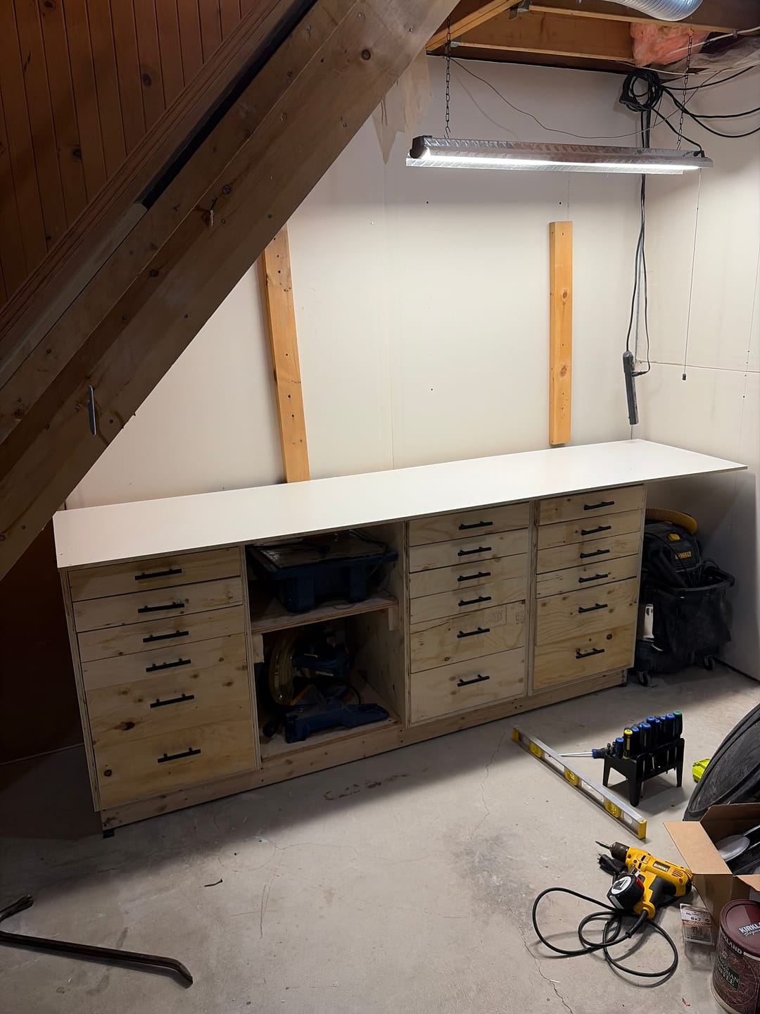 Customer photo review of DIY Base Shop Cabinet - DIGITAL DOWNLOAD