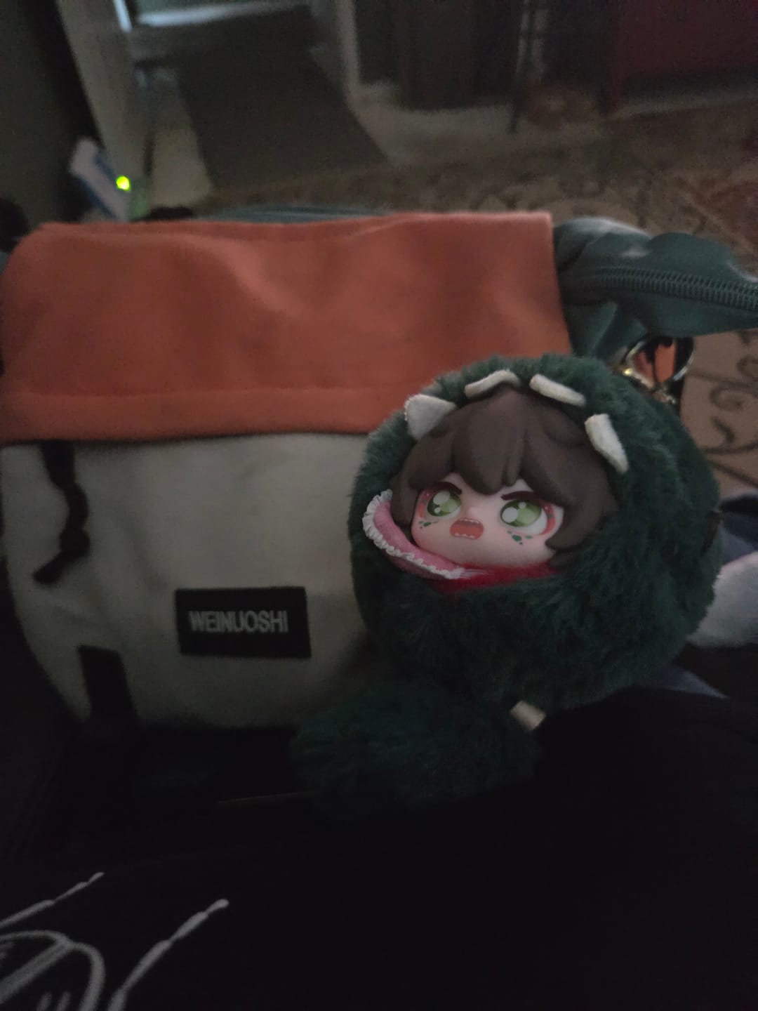Customer photo review of Antoo's Mini Paradise Series Plush Keychain Blind Box