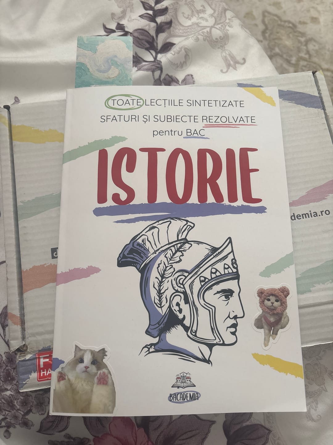 Customer photo review of Carte Istorie Bacalaureat Bacademia - Ediția II