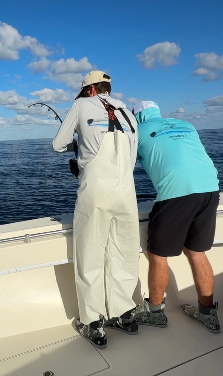 Customer photo review of Custom Dri-Fit Fishing Hoodies