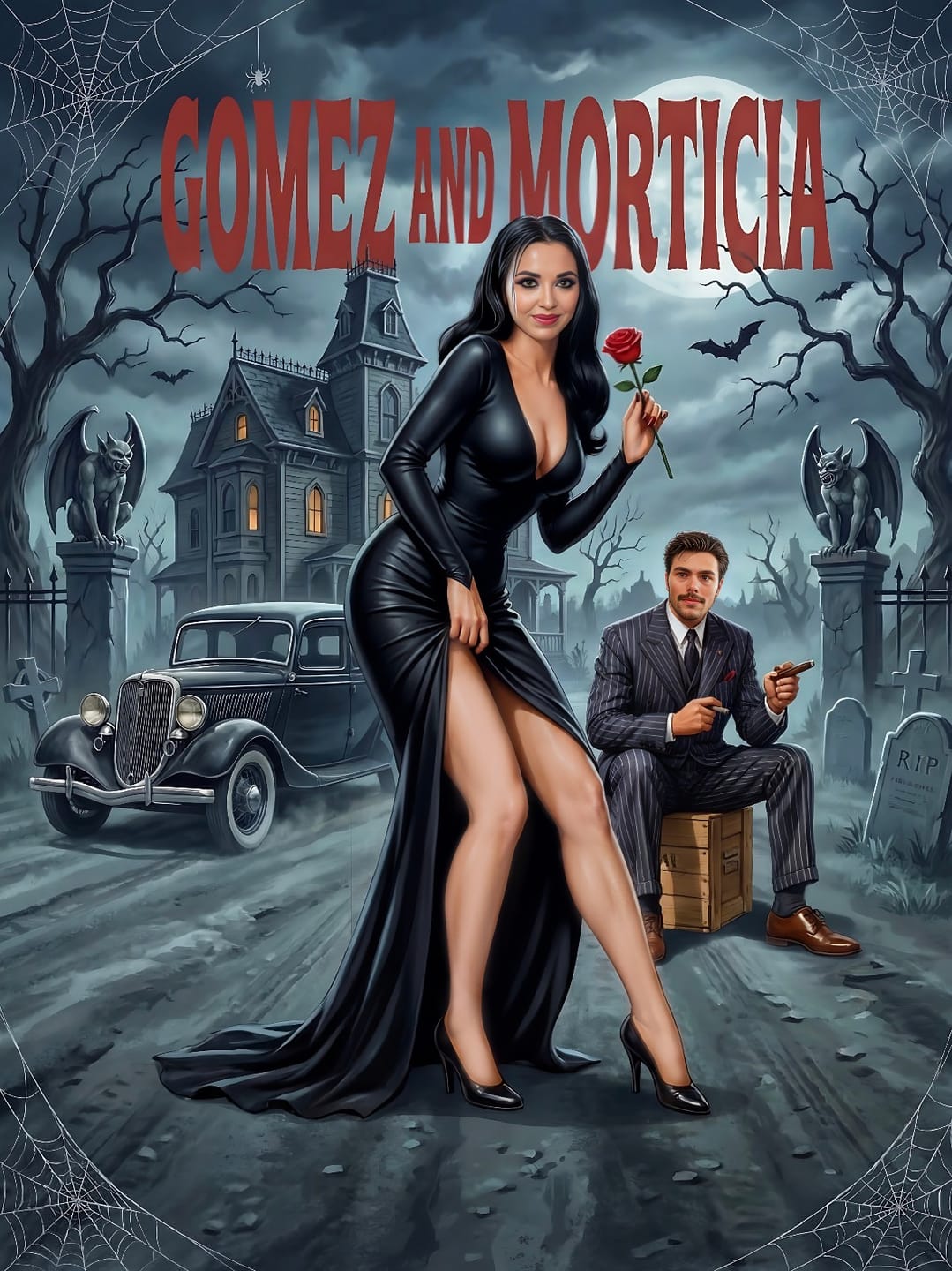 Customer photo review of Custom couple art 2
