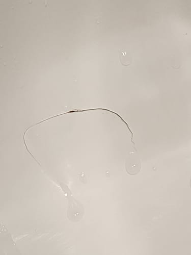 Customer photo review of Large Wall Damage - Tub and Shower Repair Kit