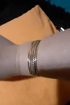 Customer photo review of Lei - Bracelet Cuivre Magnétique