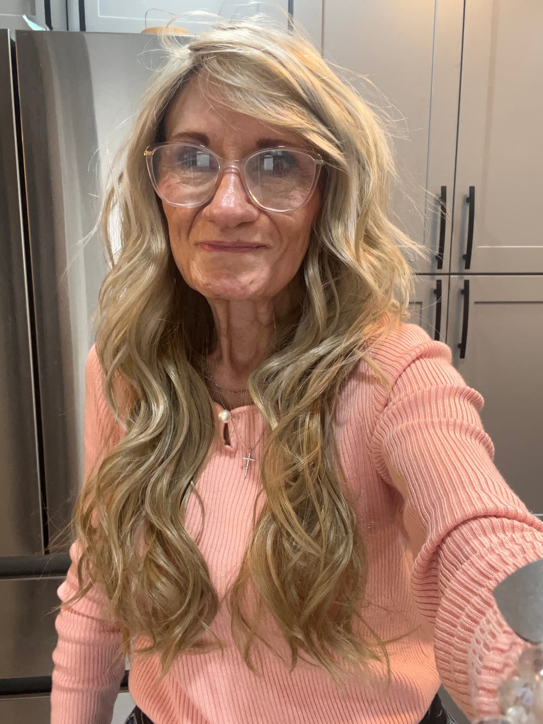 Customer photo review of SMOKE SHOW - Cream Soda Blonde