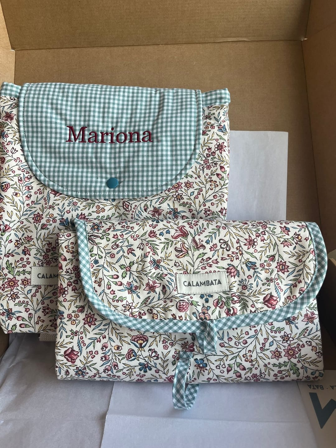 Customer photo review of Mochila infantil Julieta