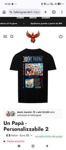 Customer photo review of One Papà - Personalizzabile 2