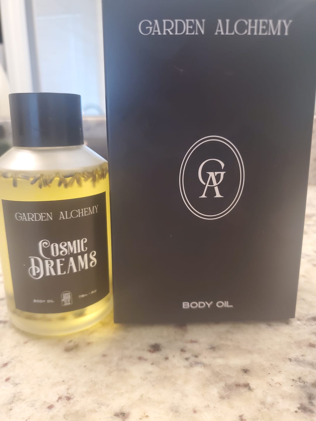 Customer photo review of COSMIC DREAMS W/MAGNESIUM BODY OIL