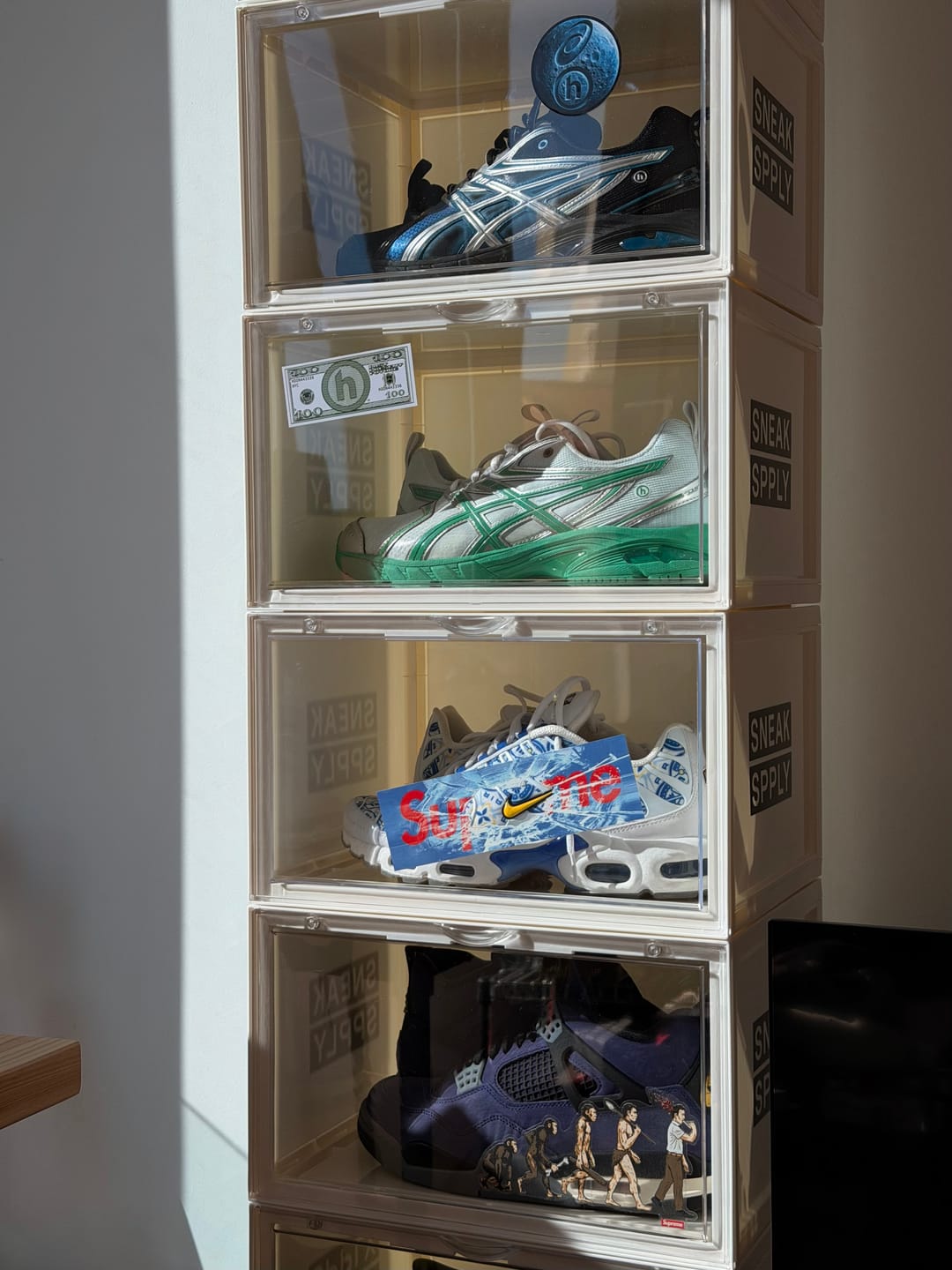 Customer photo review of STACK V1 x12 Crate Bundle - White