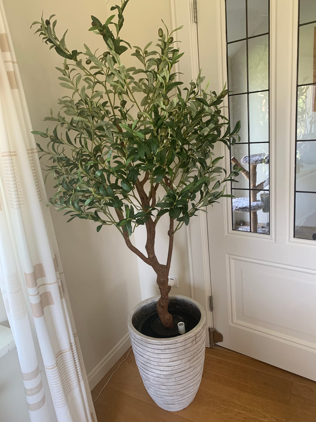 Customer photo review of Kunst Olijfboom 150cm