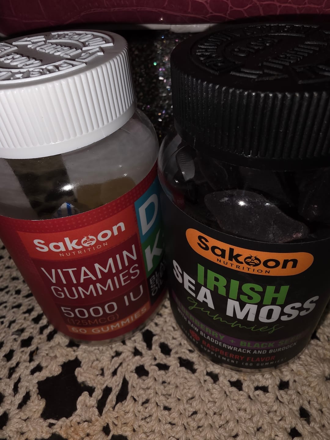 Customer photo review of Sea Moss Gummies With Elderberry & Black Seed Oil