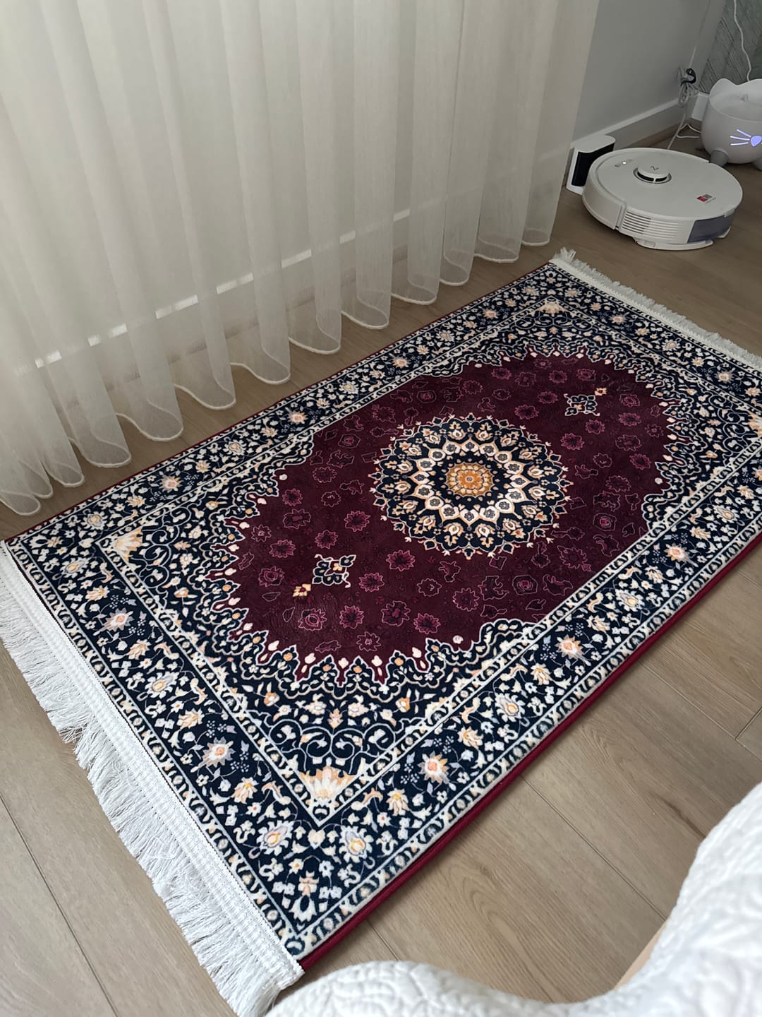 Customer photo review of Moroccan Padded Prayer Mat