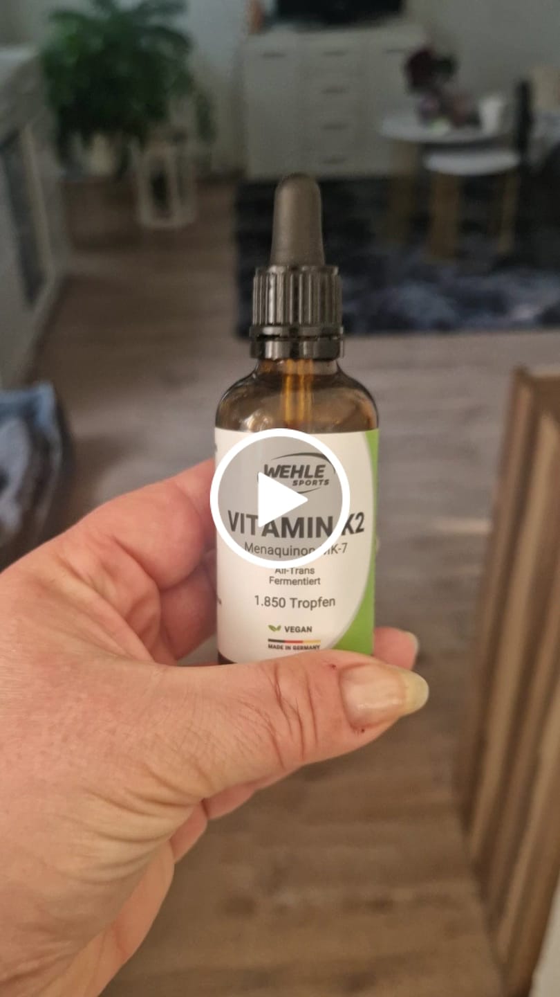 Customer video review of Wehle Sports Vitamin K2 MK7 Tropfen - 50ml  1850 Tropfen