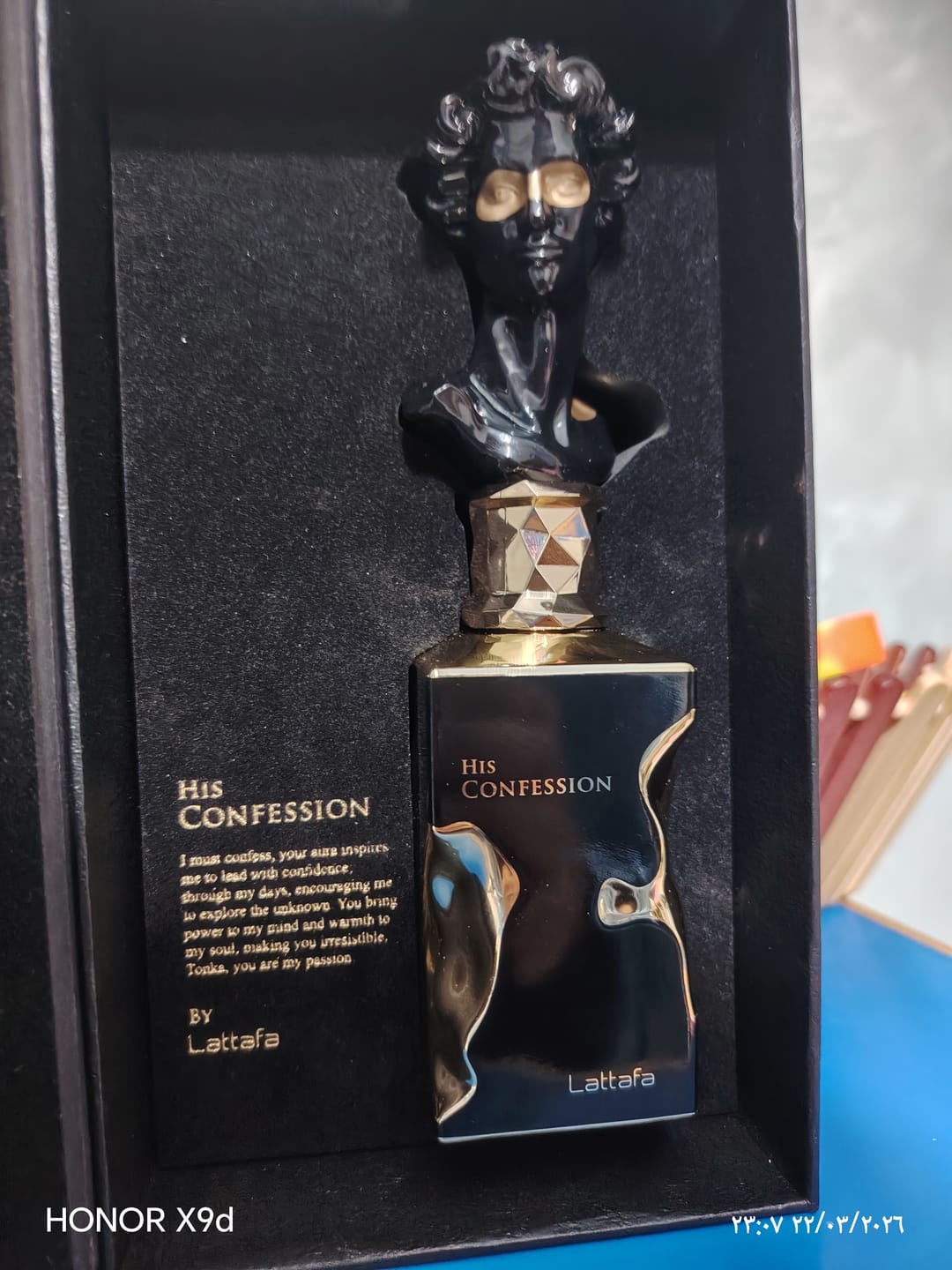 Customer photo review of LATTAFA HIS CONFESSION EDP FOR MEN