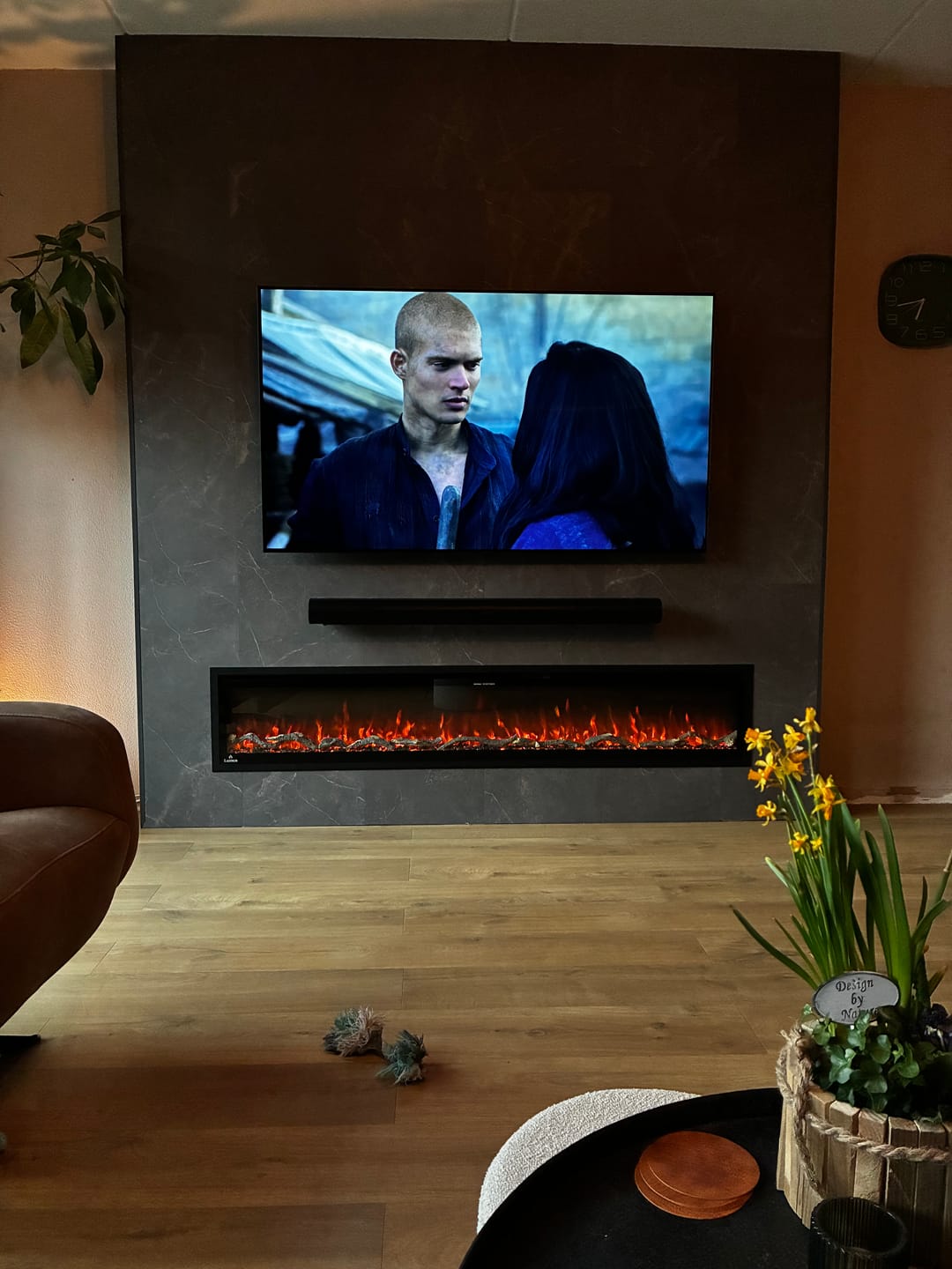 Customer photo review of Lumea Fires Elektrische sfeerhaard Avero 72″ inch – 182 cm