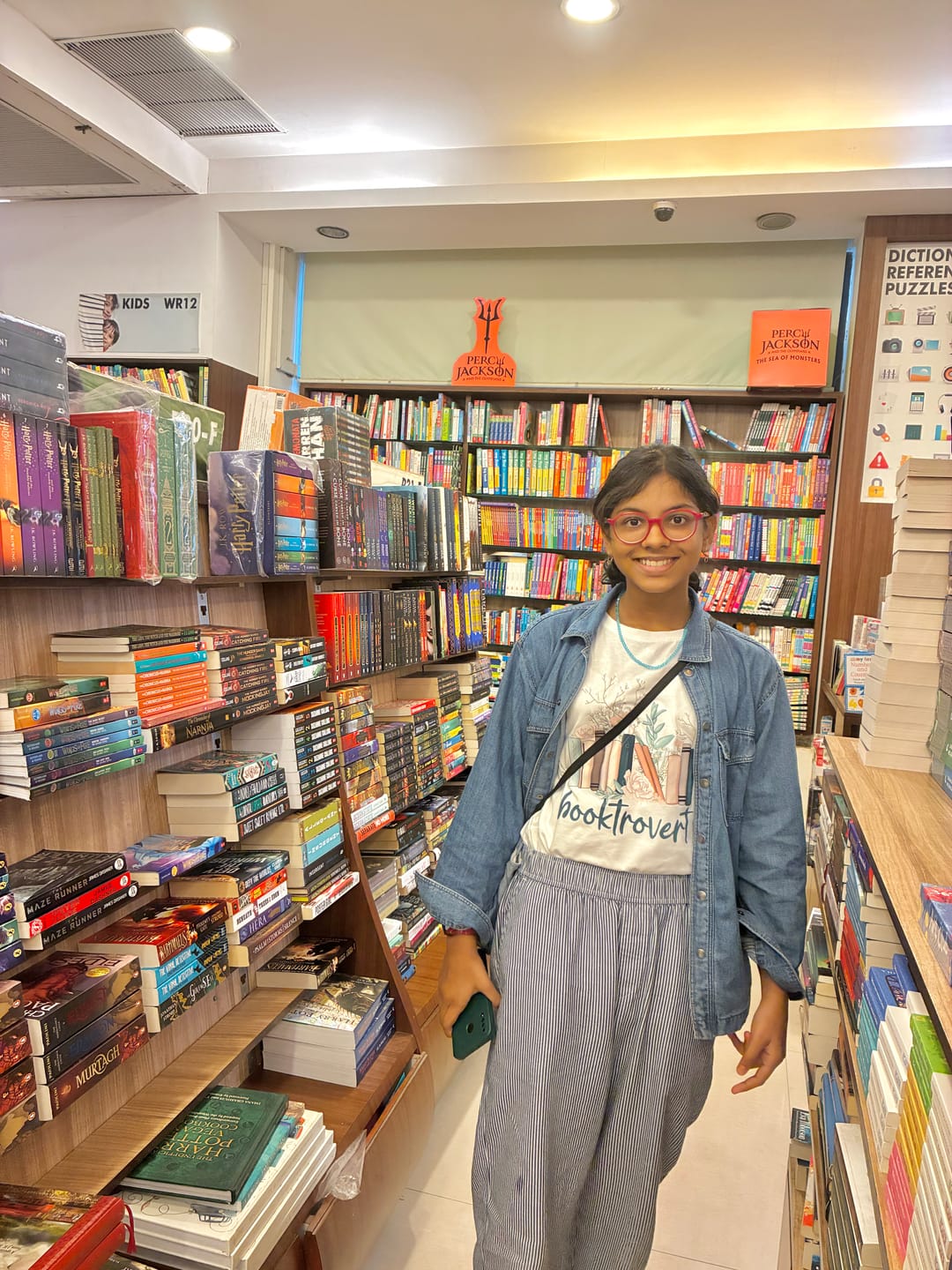 Customer photo review of Booktrovert: Book Love Tee