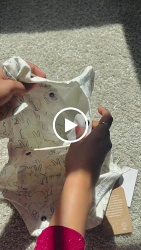 Customer video review of short bodysuit | bunnies