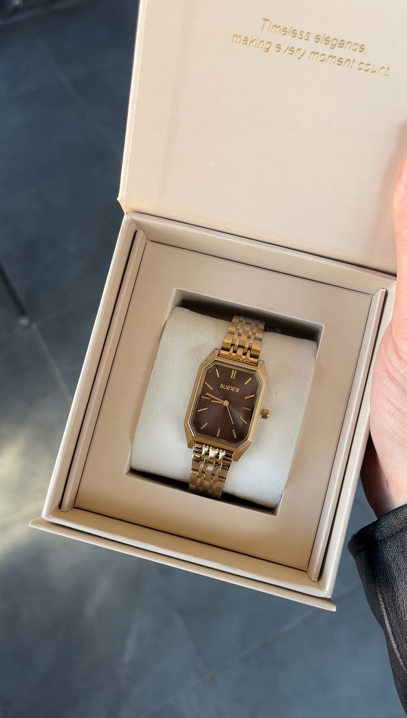 Customer photo review of Isabell Gold Brown